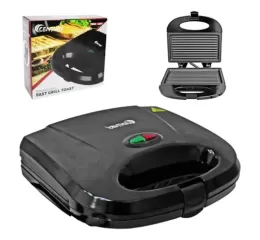 Sanduicheira Elétrica Fast Grill 750w Preto Inox Century
